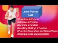 18-Python Functions Explained with Code | Modules, Parameters, Return Values