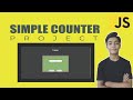 JAVASCRIPT Course Project Based Learning - Simple Counter Using Javascript Project #7