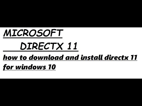 Directx 11 Download Windows 10 64 Bit Free Download - Virginhopde