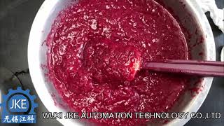 Raspberry jam making machine-how to make fine and non-grainy jam