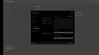 Red5 Cloud: How to Create an RTSP Stream
