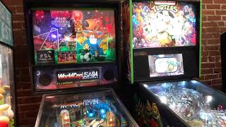 Stern's TMNT pinball now at Players Grille in Jacksonville FL