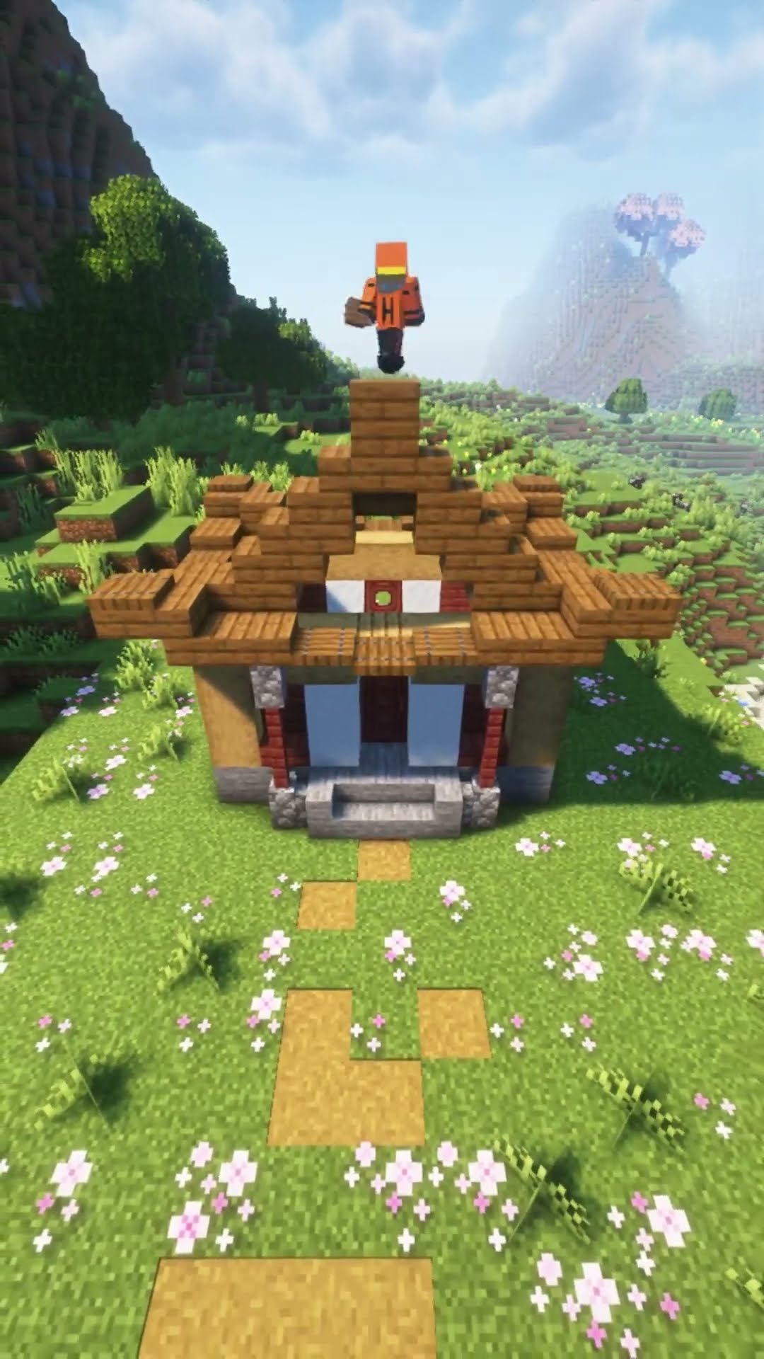 Minecraft Easy Japanese Houseрџџї Shorts Youtube Minecraft Easy Japanese Houseрџџї Shorts Youtube