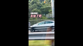 路上驚見開特斯拉的柴柴！？  #柴犬 #特斯拉  即新聞 #Shorts