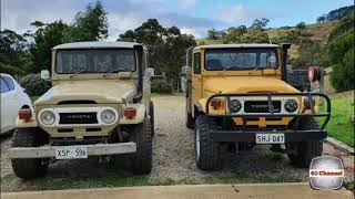 Dan's HJ47 and FJ40 both with the might 2H