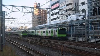 [池袋折り返しの一連の流れ] 山手線 渋谷駅改良工事に伴う池袋折り返しの様子