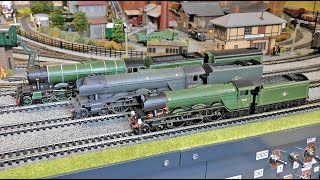 Märklin / Trix and Hornby Flying Scotsman Side by Side Comparison with Sound