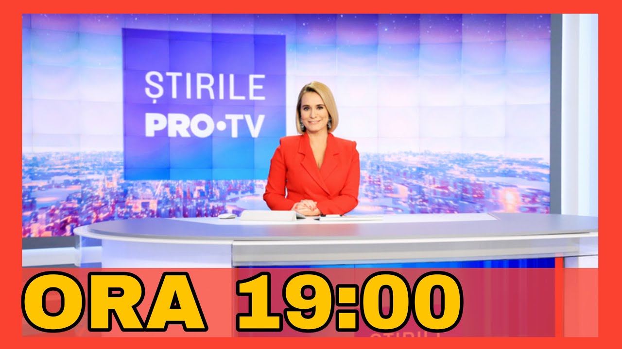 STIRILE PRO TV 14 Noiembrie ORA 19 STIRILE PRO TV AZI - YouTube