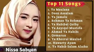 Download Lagu TOP 11 Songs Nissa Sabyan... MP3 Gratis