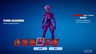 Agony \u0026 She-Venom Fortnite Cosmetics Showcase!