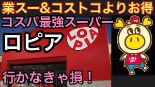 【激安スーパー】業スー\u0026コストコよりもスゴイ/知らなきゃ損ロピアの魅力/節約主婦/子育て