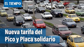 Suben precios, nueva tarifa para el Pico y Placa en Bogotá | El Tiempo