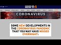 While You Were Sleeping: Coronavirus updates for June 3