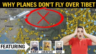 4 Dangerous Reasons why Airplanes don't fly over Tibet | Planes Don't Fly Over Tibet |100% solved