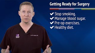 Preparing for Spine Surgery