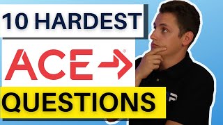 The 10 Hardest ACE CPT Exam Questions! [In 2023]
