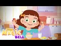 The meals of the day 🍜🍅🍖- Magic Bell - kids songs