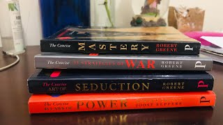 Robert Greene books Power-Seduction-War-Mastery
