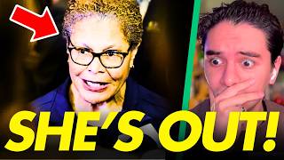 Karen Bass in FULL PANIC as Spencer Pratt SPELLS DOOM!!!