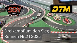 Dreikampf um den Sieg | Ganzes Rennen | DTM-AM | Nr.2 2025 | Slot-Gemeinschaft Nord