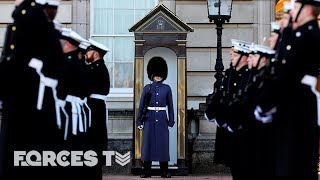 Why The Royal Navy Went On Guard At Buckingham Palace | Forces TV