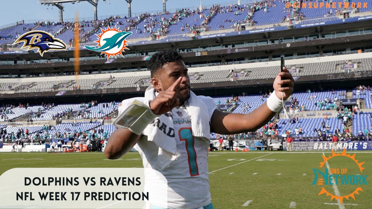 Miami Dolphins Vs. Baltimore Ravens Prediction | NFL Week 17 - YouTube