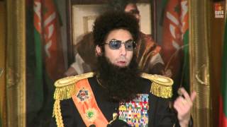 The Dictator | press conference (2012) Sacha Baron Cohen Borat Anna Faris Megan Fox