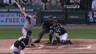 MIN@CWS: Leesman fans Morneau to tally first career K