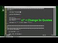 Vim (11) - I is for In
