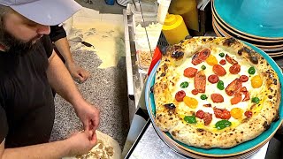 Spectacular contemporary Neapolitan Pizza in this Pizzeria in Rome | subscribe @Roma food