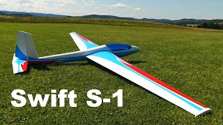 Swift S-1 | Pilatus PC-6 Turbo Porter | RC aerotow | 4K | Letovice 2021