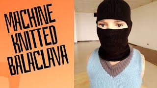 Machine Knitted Balaclava||Ski Mask