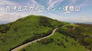 西伊豆スカイライン・達磨山 2022年 7月【4Kドローン映像】