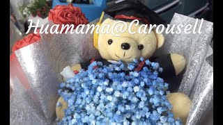 Huamama@ Carousell - How to wrap yourself a graduation flower bouquet