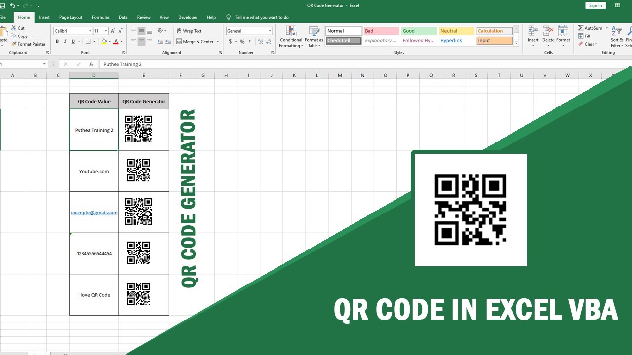 How To Generate Qr Code In Excel Using Vba Create Qr Code In Excel How To Generate Qr Code In Excel Using Vba Create Qr Code In Excel