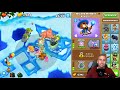 bloons td 6 frozen over half cash walkthrough