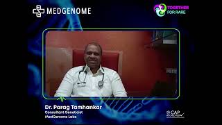 Dr. Parag Tamhankar sharing insights on the genetic tests | Rare Diseases | Medgenome