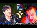 How Tyler1's Cho'gath Support Carried Doublelift's Jhin ft. Doublelift