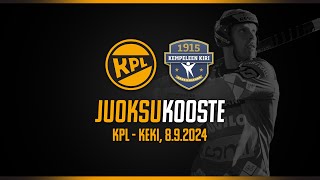 Arsedelin juoksukooste: KPL - KeKi, 2. pronssiottelu, 8.9.2024