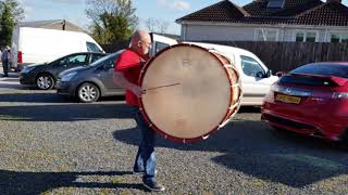 Lambeg Drumming Competition Winning drum 5/5/18