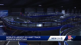 Buckle up: World’s largest indoor go-kart track opens