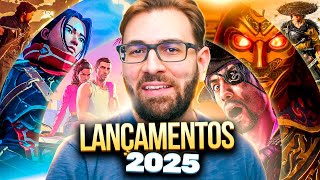 12 Lançamentos Que Quero MUITO Jogar em 2025!