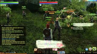 ArcheAge Closed Beta Event # 1 Gameplay  - Too Many Players!!!!!!