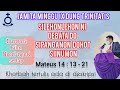 Jamita Mateus 14 : 13 - 21 || Minggu IX Dung Trinitatis, 06 Agustus 2023