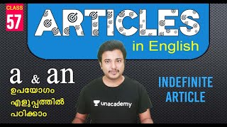 ARTICLES - English Grammar For PSC/SSC/RRB | Indefinite Article