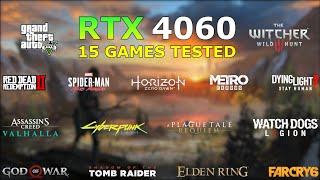 RTX 4060 Laptop - 15 Games Tested in 2023 - is it Enough for Gaming?