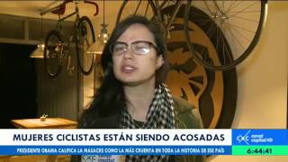 Colectivo de mujeres ciclistas denuncia abusos en las calles de Bogotá