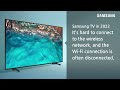 How to solve Samsung TV in 2022 Network issue