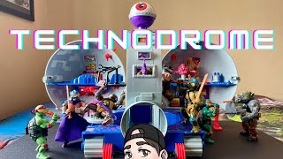 Playmates Teenage Mutant Ninja Turtles Retro TECHNODROME Review!💥👁️ Amazon Exclusive