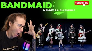 2 for one! | BANDMAID REACTION |#manners & #blackhole | #Bandmaidmannersreactions #blackholereaction